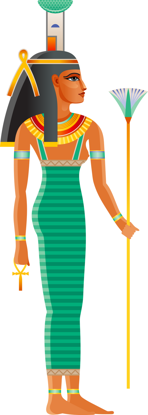 Egyptian goddess Nepthys
